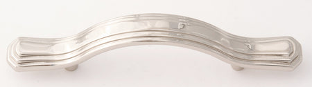 Alno A1516-3-PN: 3" cc Geometric Cabinet Pull - Polished Nickel