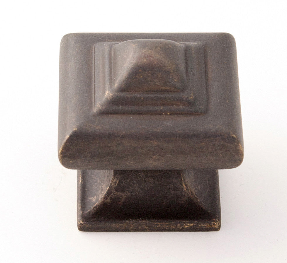 Alno A1520-BARC: 1-1/4" Geometric Cabinet Knob - Barcelona