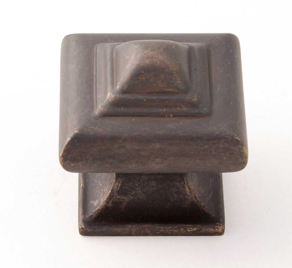 Alno A1520-BARC: 1-1/4" Geometric Cabinet Knob - Barcelona