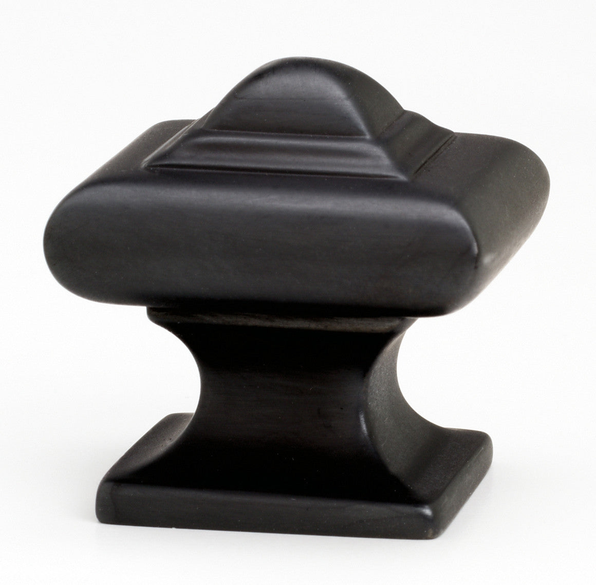 Alno A1520-BRZ: 1-1/4" Geometric Cabinet Knob - Bronze