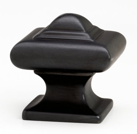 Alno A1520-BRZ: 1-1/4" Geometric Cabinet Knob - Bronze
