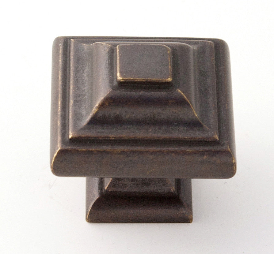 Alno A1525-BARC: 1-1/4" Geometric Cabinet Knob - Barcelona