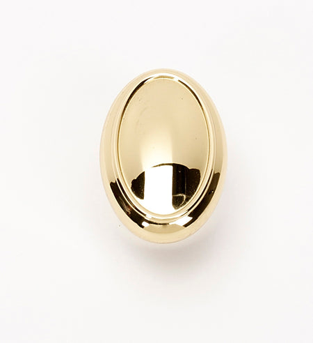 Alno A1560-PB/NL: 1-1/2" Classic Traditional Cabinet Knob - Unlacquered Brass