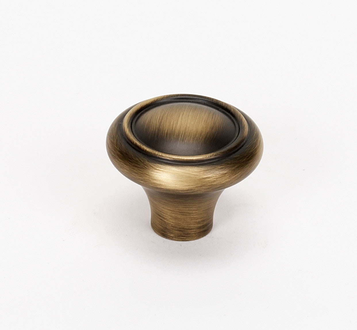 Alno A1561-AEM: 1 1/4" Classic Traditional Cabinet Knob - Antique English Matte