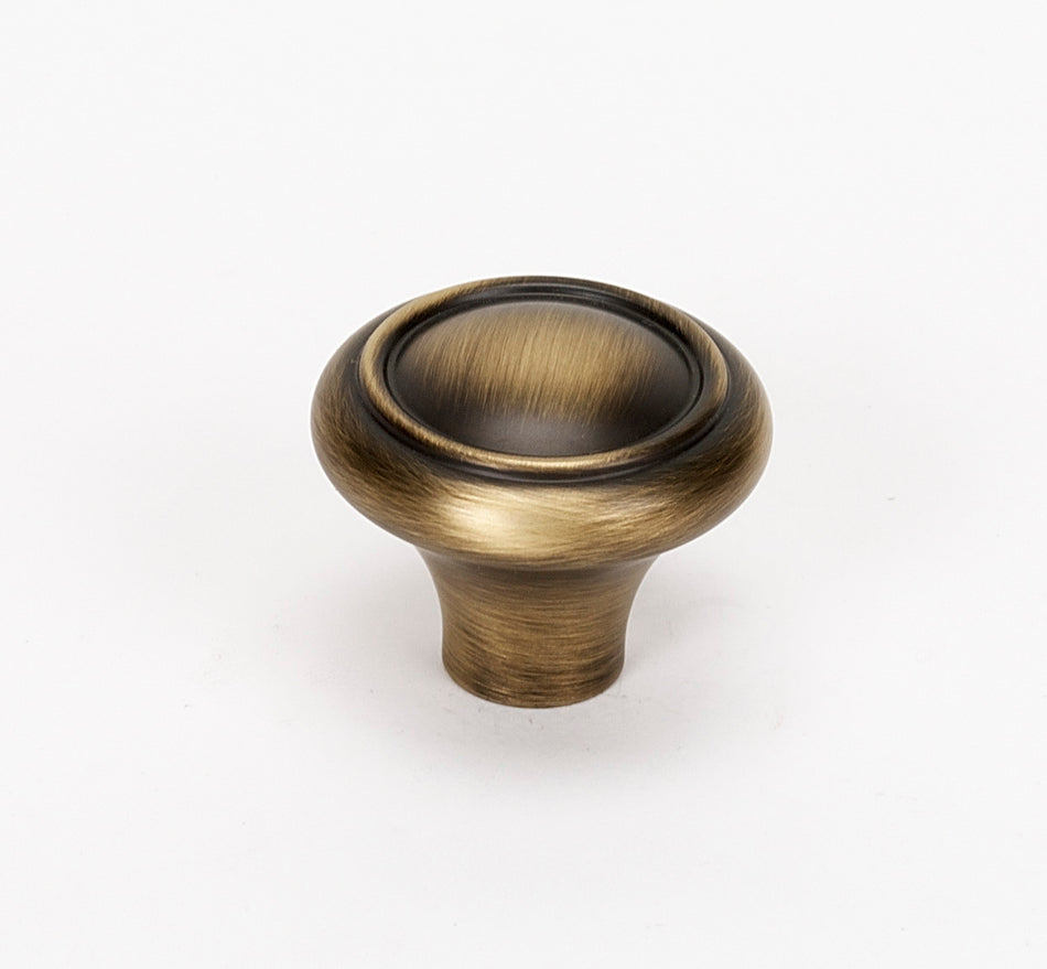 Alno A1561-AEM: 1 1/4" Classic Traditional Cabinet Knob - Antique English Matte