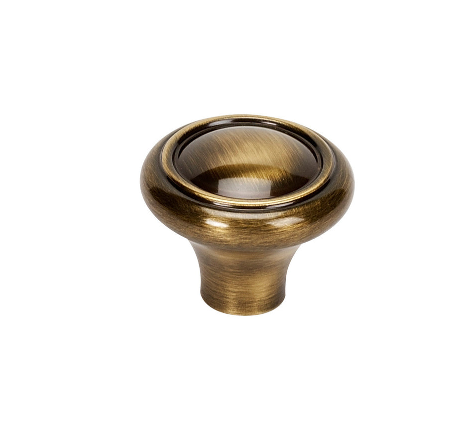Alno A1561-AE: 1-1/4" Classic Traditional Cabinet Knob - Antique English