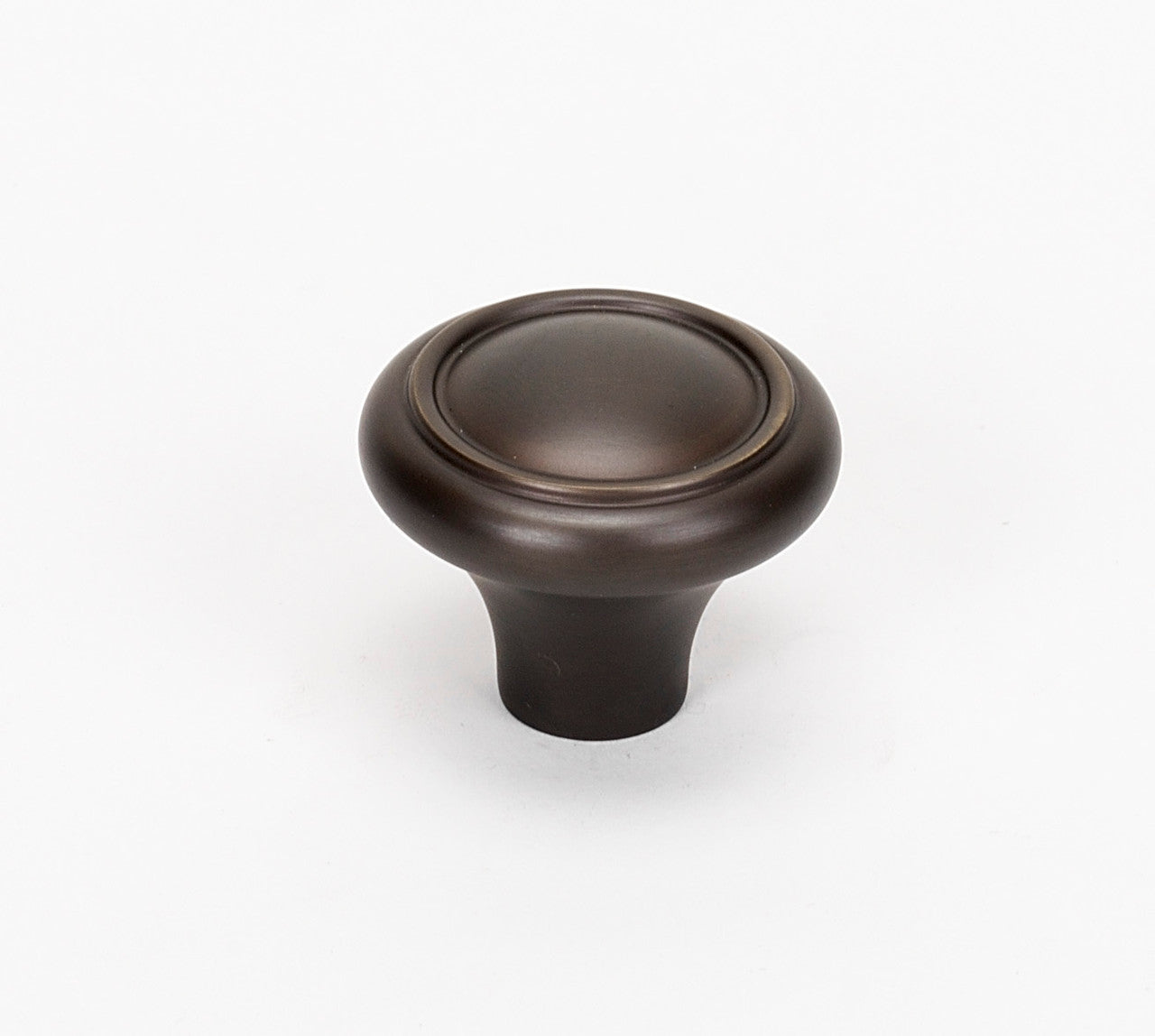 Alno A1561-CHBRZ: 1-1/4" Classic Traditional Cabinet Knob - Chocolate Bronze