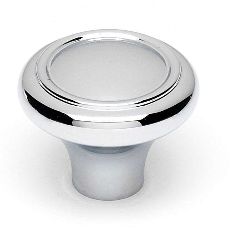 Alno A1561-PC: 1-1/4" Classic Traditional Cabinet Knob - Polished Chrome