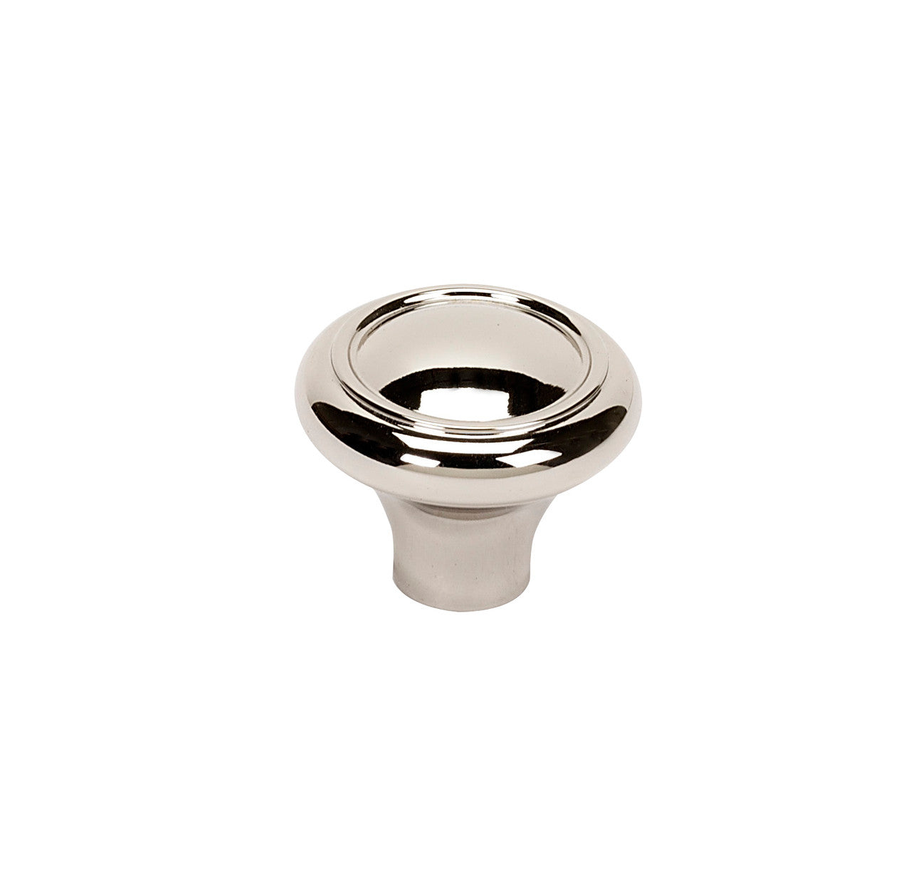 Alno A1561-PN: 1-1/4" Classic Traditional Cabinet Knob - Polished Nickel