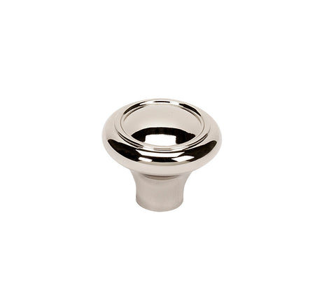 Alno A1561-PN: 1-1/4" Classic Traditional Cabinet Knob - Polished Nickel