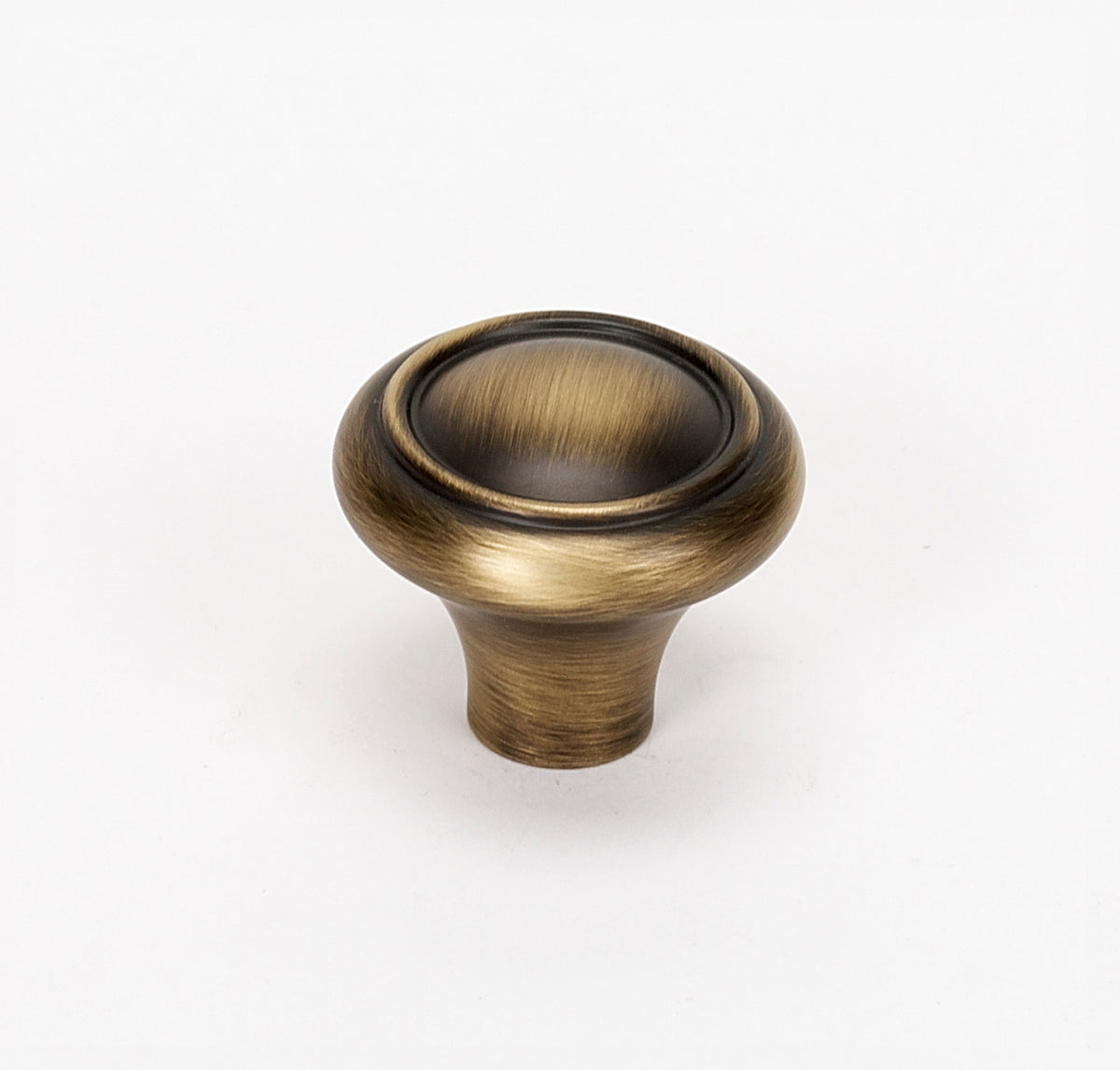 Alno A1562-AEM: 1 1/2" Classic Traditional Cabinet Knob - Antique English Matte