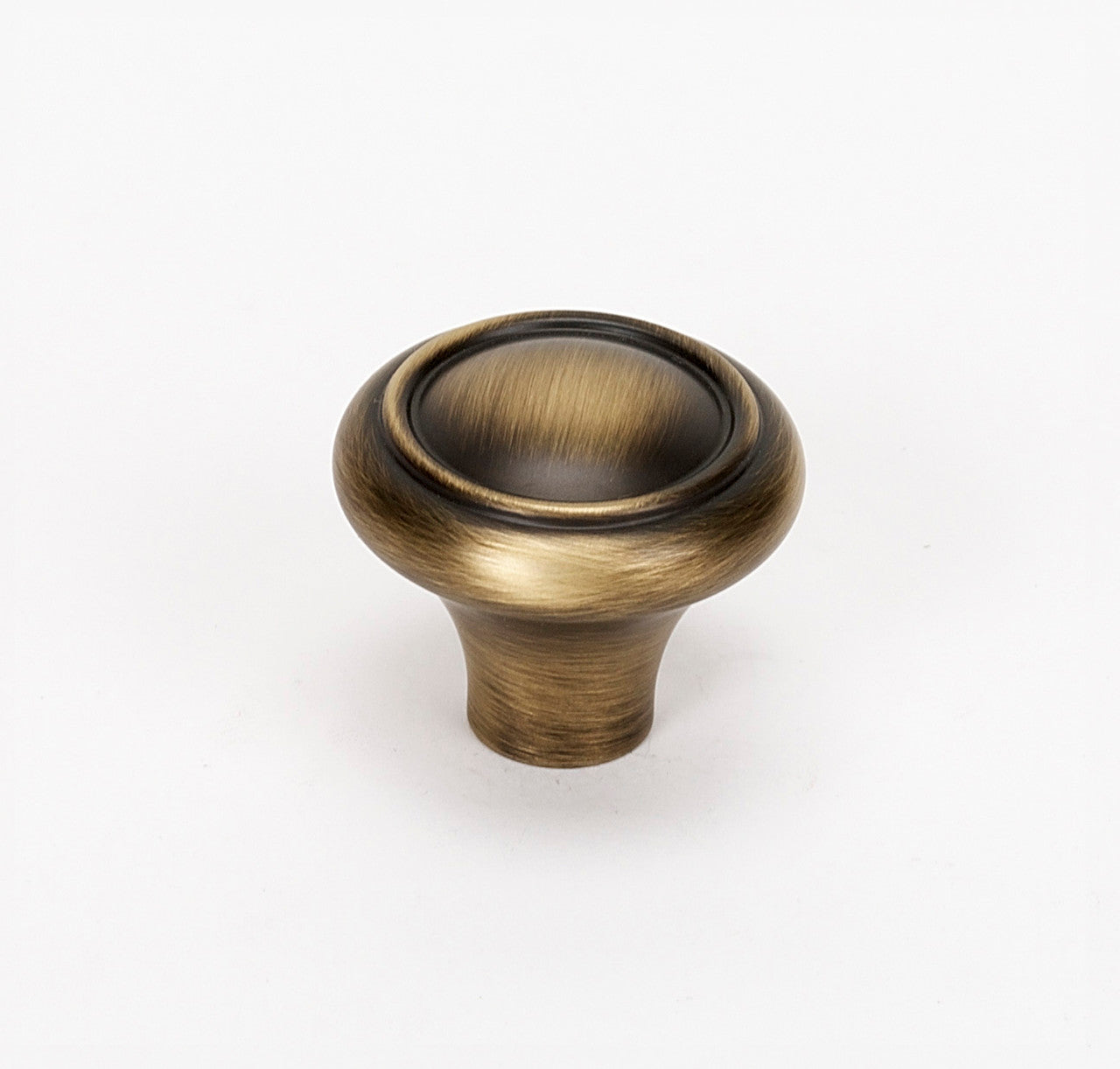 Alno A1562-AEM: 1 1/2" Classic Traditional Cabinet Knob - Antique English Matte
