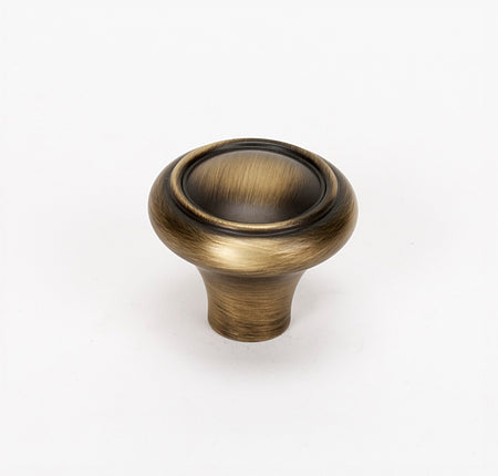 Alno A1562-AEM: 1 1/2" Classic Traditional Cabinet Knob - Antique English Matte