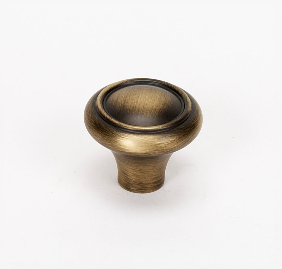 Alno A1562-AEM: 1 1/2" Classic Traditional Cabinet Knob - Antique English Matte