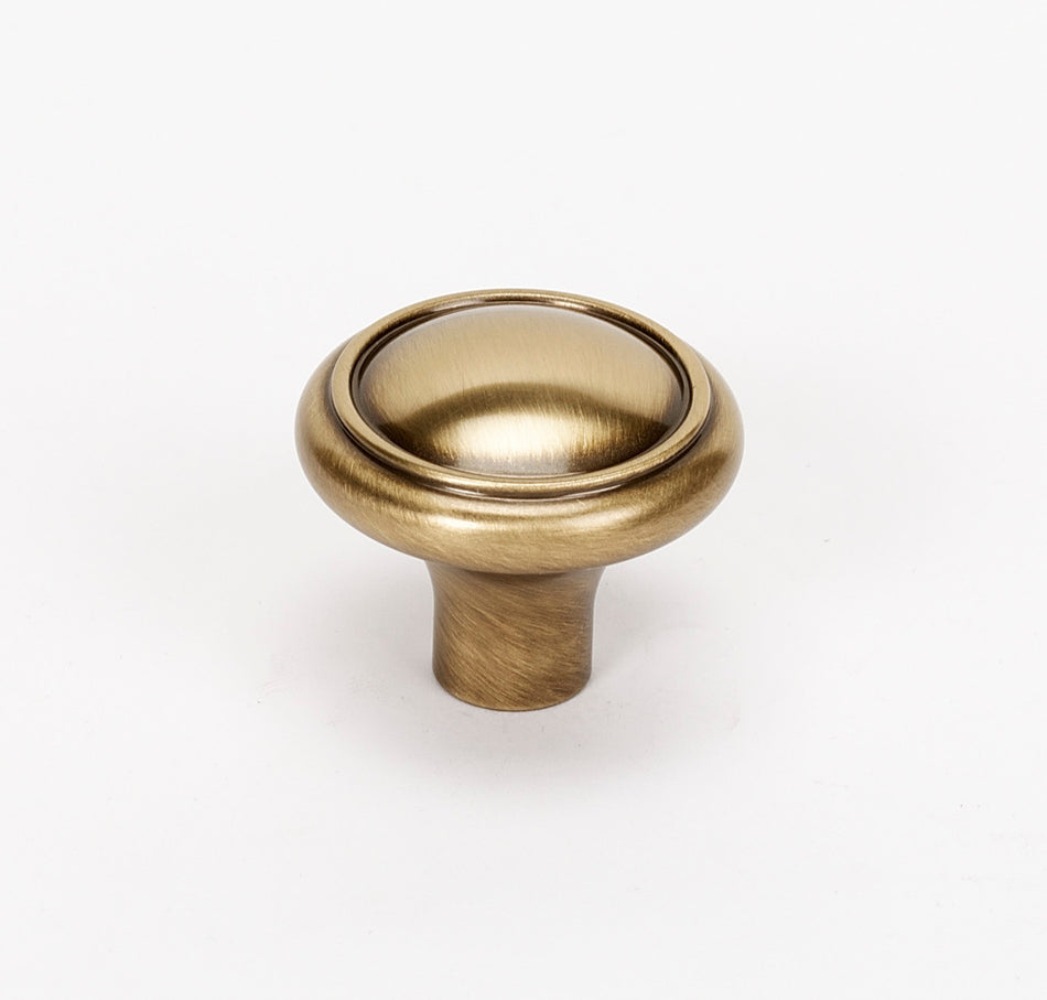 Alno A1562-AE: 1-1/2" Classic Traditional Cabinet Knob - Antique English