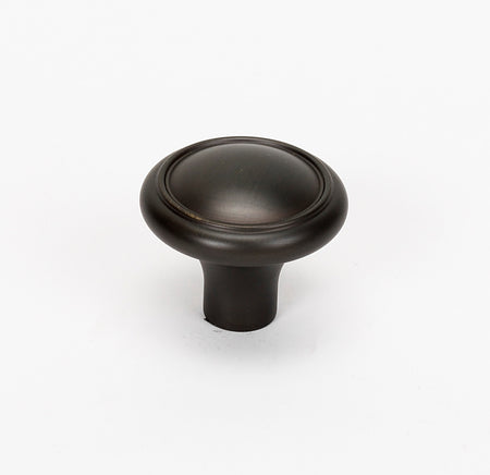 Alno A1562-CHBRZ: 1-1/2" Classic Traditional Cabinet Knob - Chocolate Bronze
