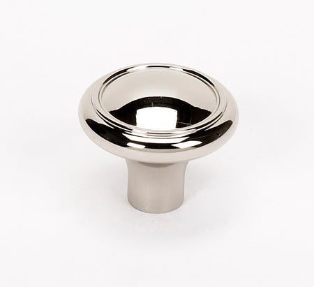 Alno A1562-PN: 1-1/2" Classic Traditional Cabinet Knob - Polished Nickel