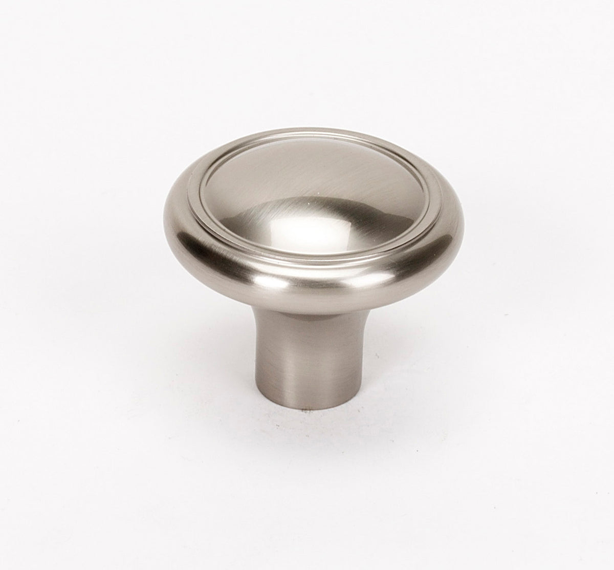 Alno A1562-SN: 1-1/2" Classic Traditional Cabinet Knob - Satin Nickel