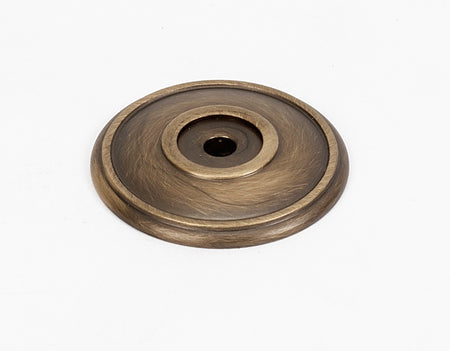 Alno A1563-AEM: 1-3/8" Classic Traditional Backplate - Antique English Matte