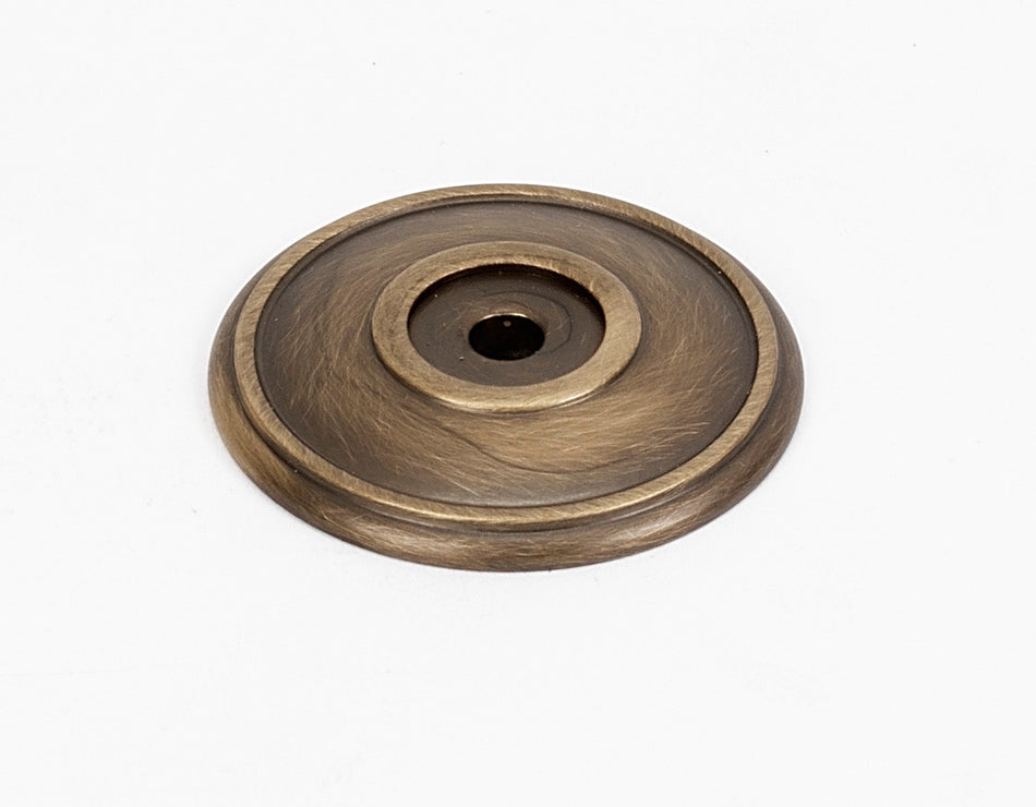 Alno A1564-AEM: 1-5/8" Classic Traditional Backplate - Antique English Matte