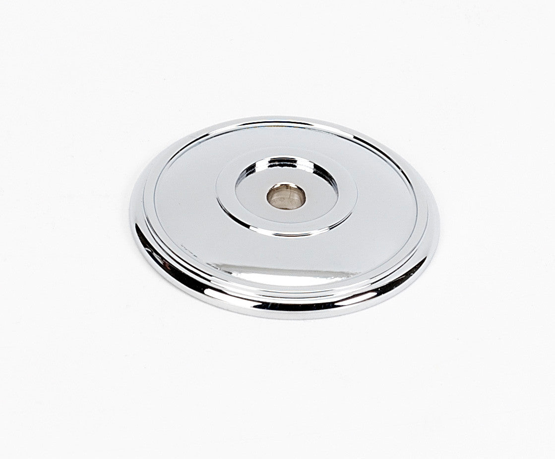 Alno A1564-PC: 1-5/8" Classic Traditional Backplate - Polished Chrome