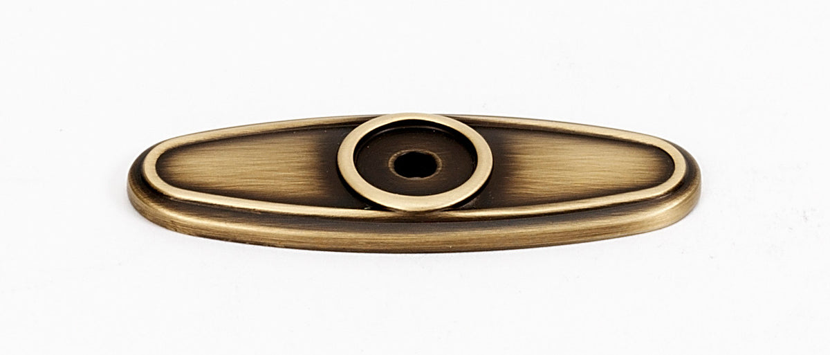Alno A1565-AEM: 2-1/2" Classic Traditional Backplate - Antique English Matte