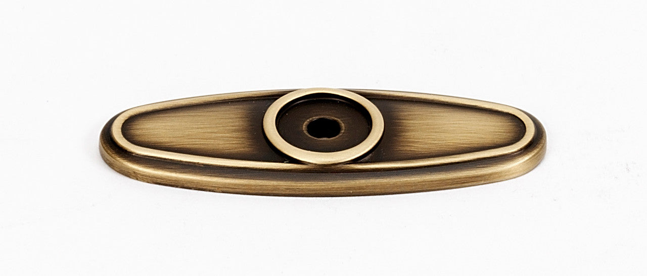 Alno A1565-AEM: 2-1/2" Classic Traditional Backplate - Antique English Matte
