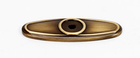 Alno A1565-AE: 2-1/2" Classic Traditional Backplate - Antique English