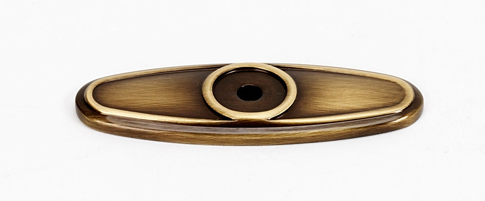 Alno A1565-AE: 2-1/2" Classic Traditional Backplate - Antique English