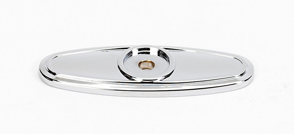Alno A1565-PC: 2-1/2" Classic Traditional Backplate - Polished Chrome