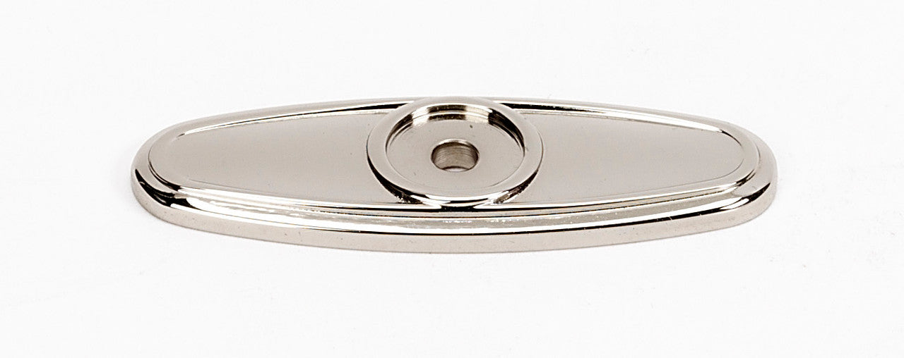 Alno A1565-PN: 2-1/2" Classic Traditional Backplate - Polished Nickel