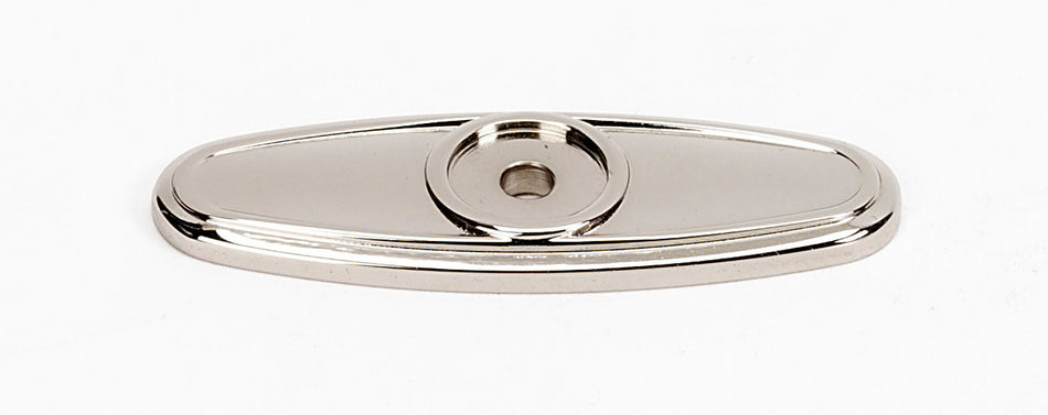 Alno A1565-PN: 2-1/2" Classic Traditional Backplate - Polished Nickel