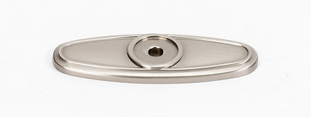 Alno A1565-SN: 2-1/2" Classic Traditional Backplate - Satin Nickel