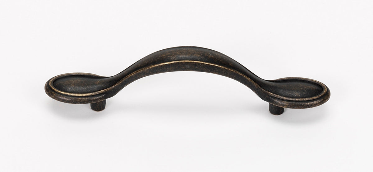 Alno A1566-3-BARC: 3" cc Classic Traditional Cabinet Pull - Barcelona
