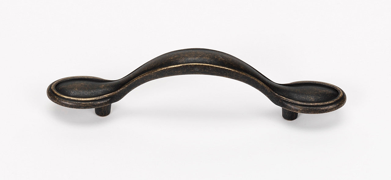 Alno A1566-3-BARC: 3" cc Classic Traditional Cabinet Pull - Barcelona
