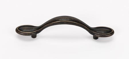 Alno A1566-3-BARC: 3" cc Classic Traditional Cabinet Pull - Barcelona