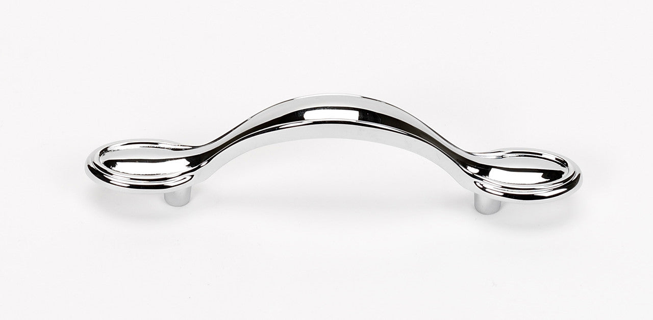 Alno A1566-3-PC: 3" cc Classic Traditional Cabinet Pull - Polished Chrome