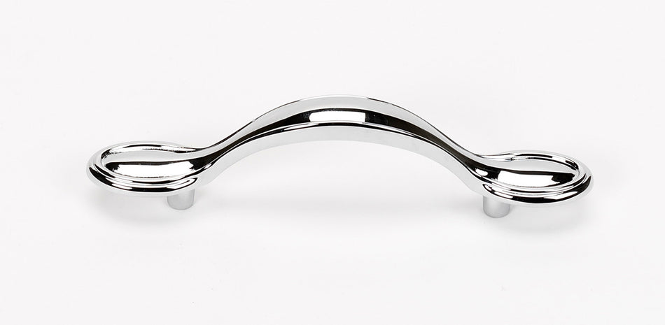 Alno A1566-3-PC: 3" cc Classic Traditional Cabinet Pull - Polished Chrome