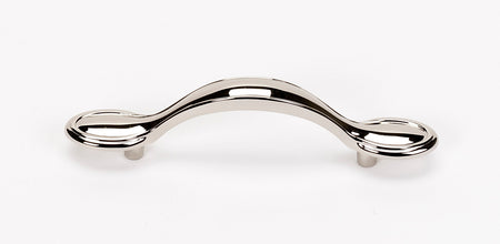 Alno A1566-3-PN: 3" cc Classic Traditional Cabinet Pull - Polished Nickel