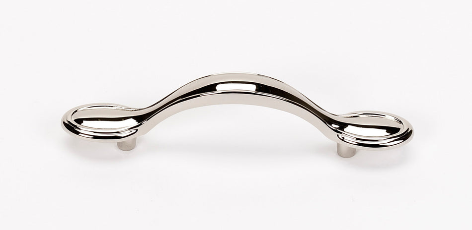 Alno A1566-3-PN: 3" cc Classic Traditional Cabinet Pull - Polished Nickel