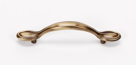 Alno A1567-35-AE: 3-1/2" cc Classic Traditional Cabinet Pull - Antique English