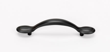 Alno A1567-35-BRZ: 3-1/2" cc Classic Traditional Cabinet Pull - Bronze