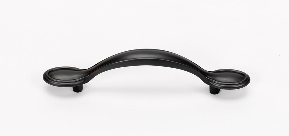 Alno A1567-35-BRZ: 3-1/2" cc Classic Traditional Cabinet Pull - Bronze