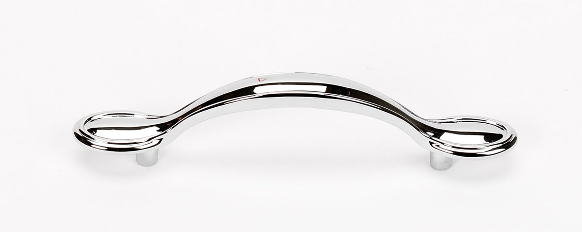 Alno A1567-35-PC: 3-1/2" cc Classic Traditional Cabinet Pull - Polished Chrome