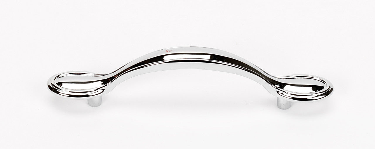 Alno A1567-35-PC: 3-1/2" cc Classic Traditional Cabinet Pull - Polished Chrome