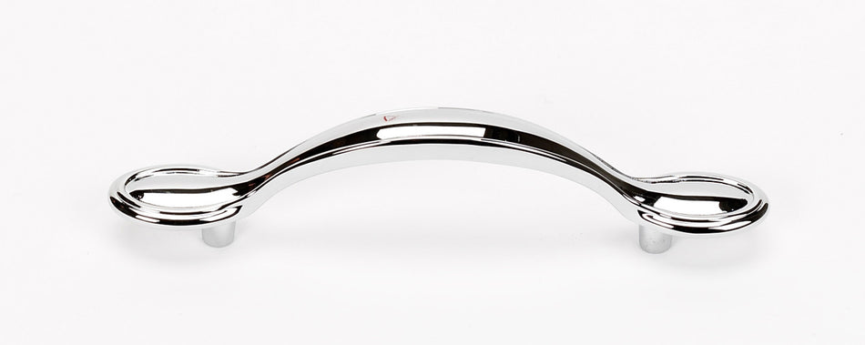Alno A1567-35-PC: 3-1/2" cc Classic Traditional Cabinet Pull - Polished Chrome