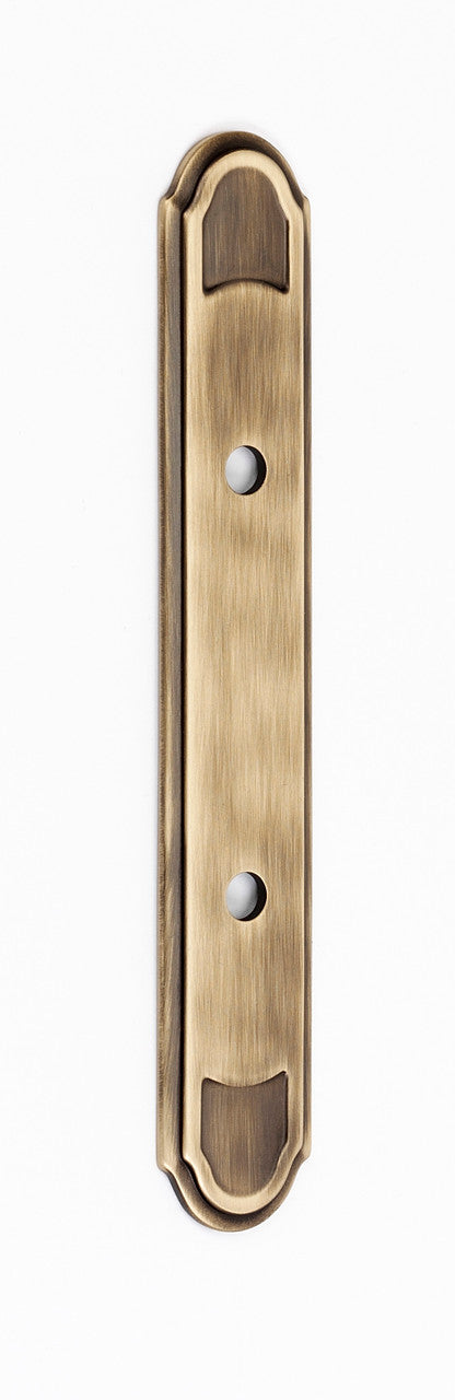 Alno A1568-3-AEM: 7-3/4" Classic Traditional Backplate - Antique English Matte