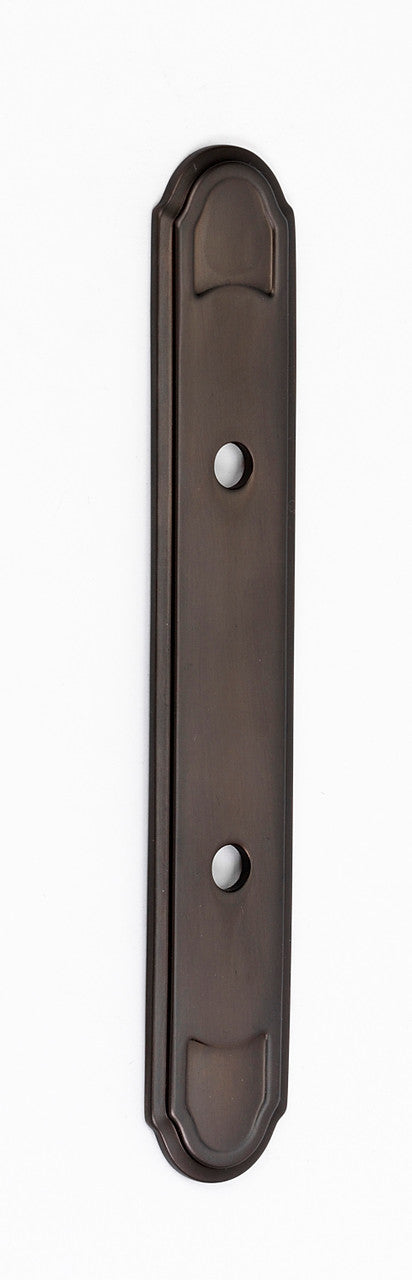 Alno A1568-3-CHBRZ: 7-3/4" Classic Traditional Backplate - Chocolate Bronze