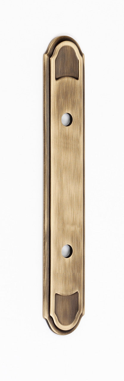 Alno A1569-35-AEM: 7-3/4" Classic Traditional Backplate - Antique English Matte