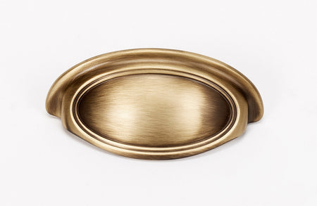 Alno A1570-3-AEM: 3" Classic Traditional Cup Cabinet Pull - Antique English Matte